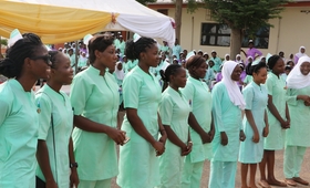  Student Midwives at the University of Abuja Teaching Hospital during the IDM 2017 commemoration