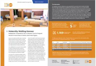 Innovation Brief - Maternity Waiting Homes