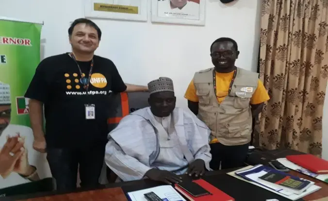 UNFPA conducts Basic Psychological First Aid (PFA) Training for Counselors and Community members in Dapchi, Yobe State