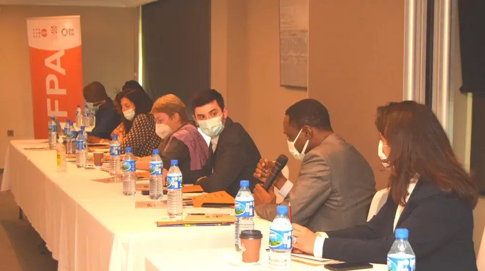 Meeting with donors on UNFPA Nigeria's 9th Country Programme