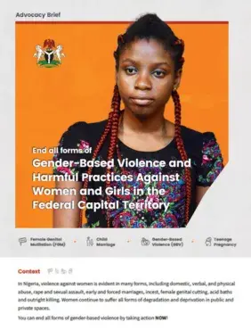 Gender-Based Violence and Harmful Practices Against Women and Girls in the Federal Capital Territory