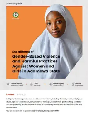 Gender-Based Violence and Harmful Practices Against Women and Girls in Adamawa State